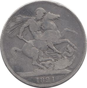 1821 CROWN ( F ) - CROWN - Cambridgeshire Coins
