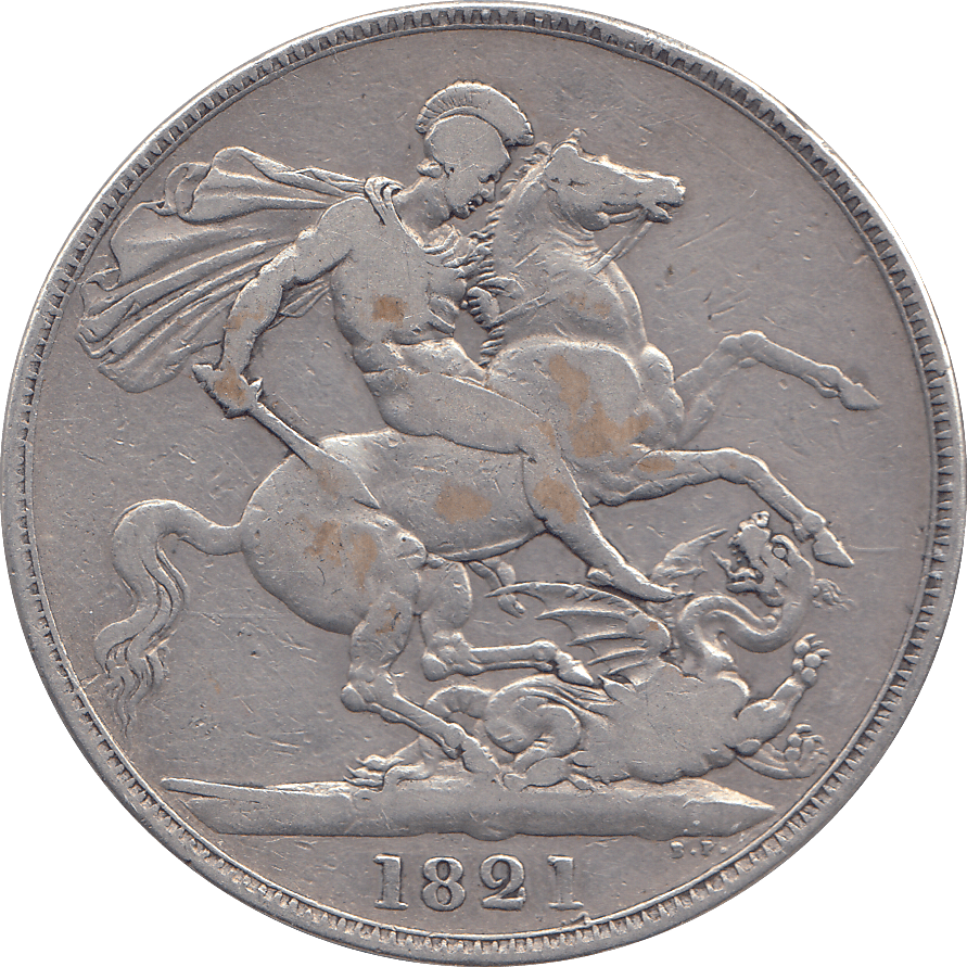 1821 CROWN ( F ) - WORLD COINS - Cambridgeshire Coins
