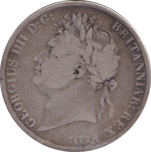 1821 CROWN F58 ( FAIR ) - CROWN - Cambridgeshire Coins