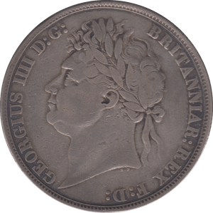 1821 CROWN ( FINE ) - Crown - Cambridgeshire Coins