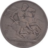 1821 CROWN ( FINE ) - Crown - Cambridgeshire Coins