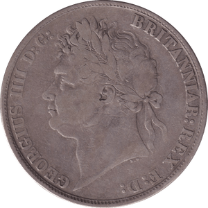 1821 CROWN ( FINE ) - Crown - Cambridgeshire Coins