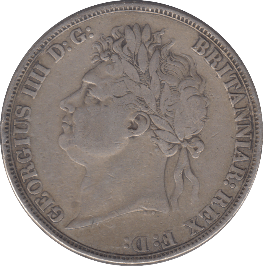 1821 CROWN ( FINE ) - CROWN - Cambridgeshire Coins