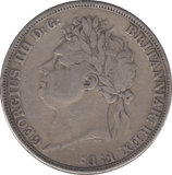 1821 CROWN ( FINE ) - CROWN - Cambridgeshire Coins
