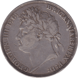 1821 CROWN ( FINE ) - CROWN - Cambridgeshire Coins