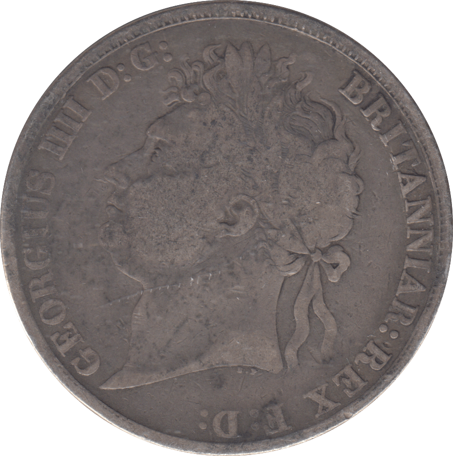 1821 CROWN ( FINE ) - CROWN - Cambridgeshire Coins