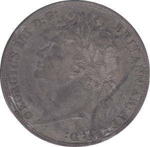 1821 CROWN ( FINE ) - CROWN - Cambridgeshire Coins