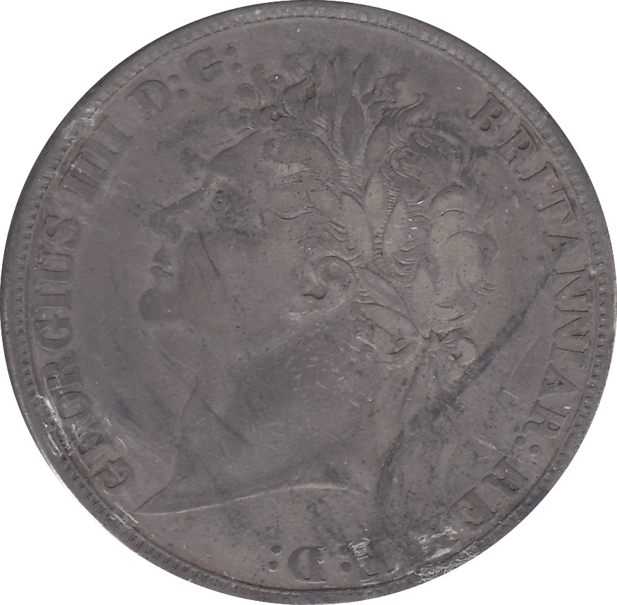 1821 CROWN ( FINE ) - CROWN - Cambridgeshire Coins