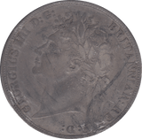 1821 CROWN ( FINE ) - CROWN - Cambridgeshire Coins