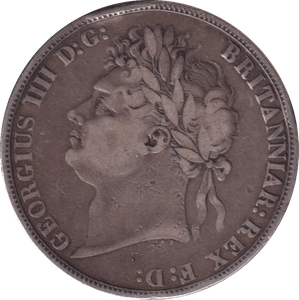 1821 CROWN ( FINE ) - CROWN - Cambridgeshire Coins