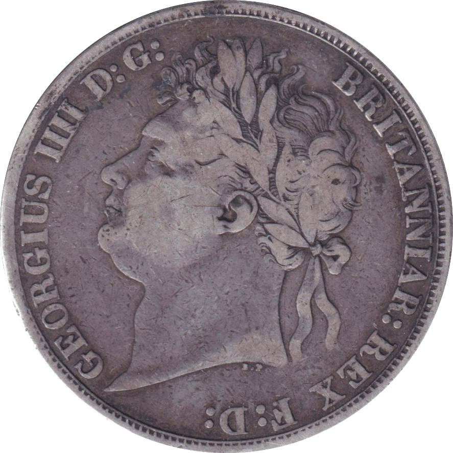 1821 CROWN ( FINE ) - CROWN - Cambridgeshire Coins