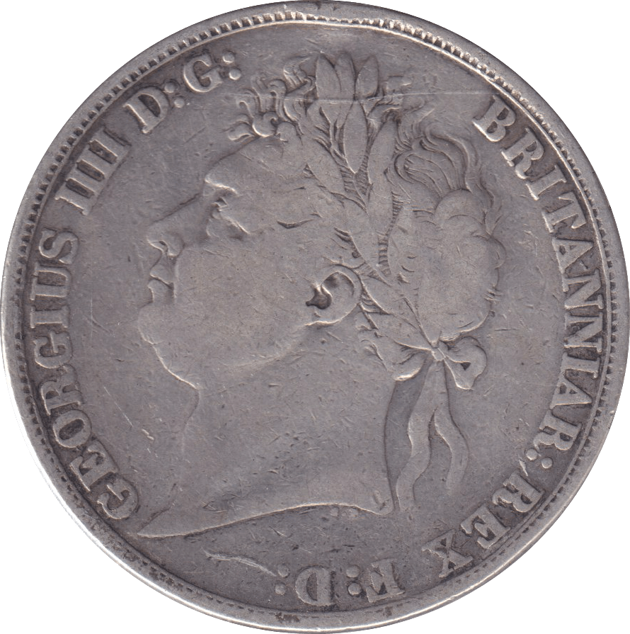 1821 CROWN ( FINE ) - CROWN - Cambridgeshire Coins