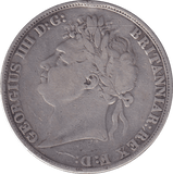 1821 CROWN ( FINE ) - CROWN - Cambridgeshire Coins
