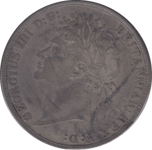 1821 CROWN ( FINE ) - Crown - Cambridgeshire Coins