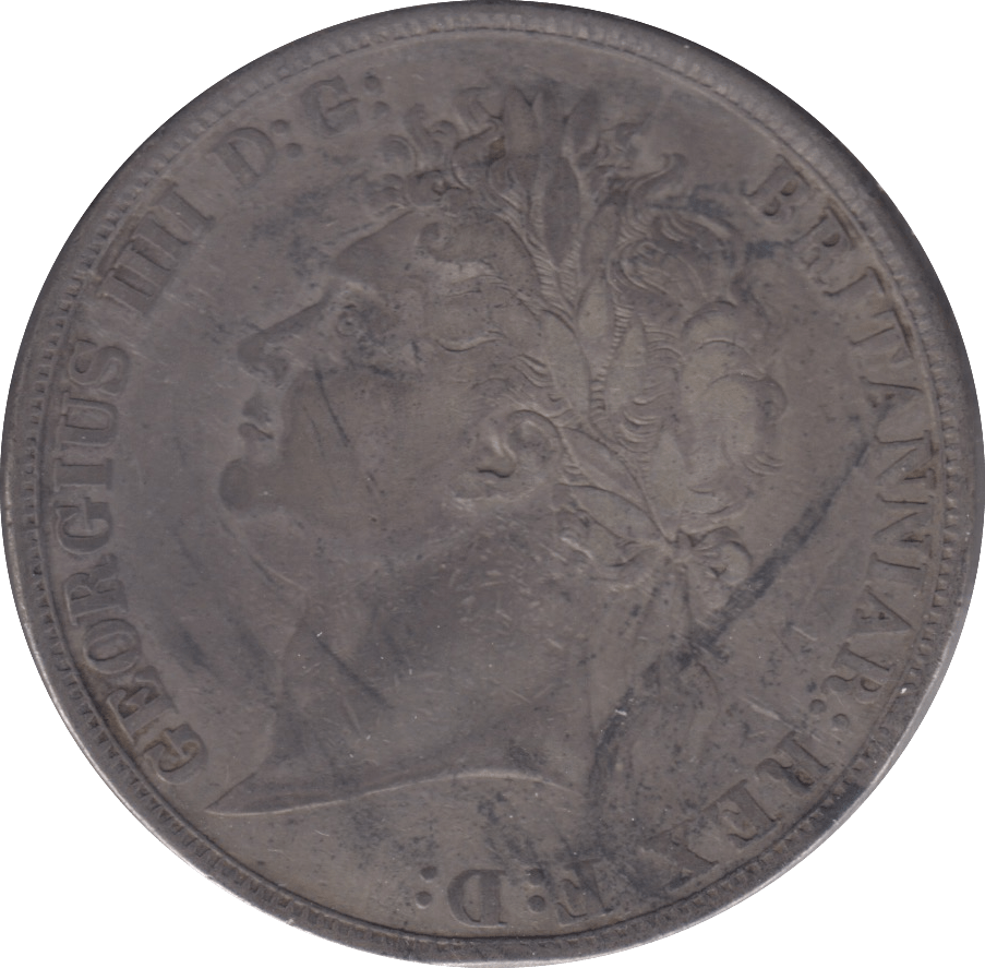 1821 CROWN ( FINE ) - Crown - Cambridgeshire Coins