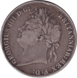 1821 CROWN ( FINE ) - CROWN - Cambridgeshire Coins