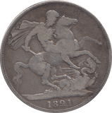 1821 CROWN ( FINE ) - CROWN - Cambridgeshire Coins