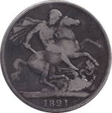 1821 CROWN ( FINE ) - Crown - Cambridgeshire Coins