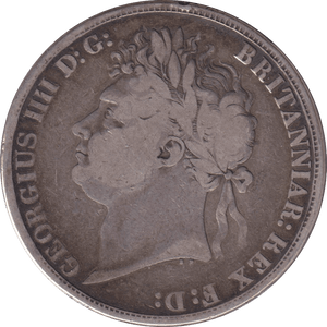 1821 CROWN ( FINE ) - CROWN - Cambridgeshire Coins