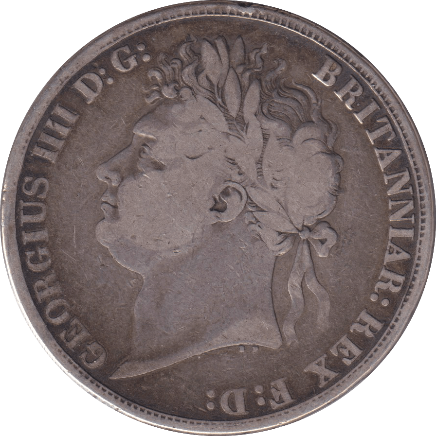 1821 CROWN ( FINE ) - CROWN - Cambridgeshire Coins