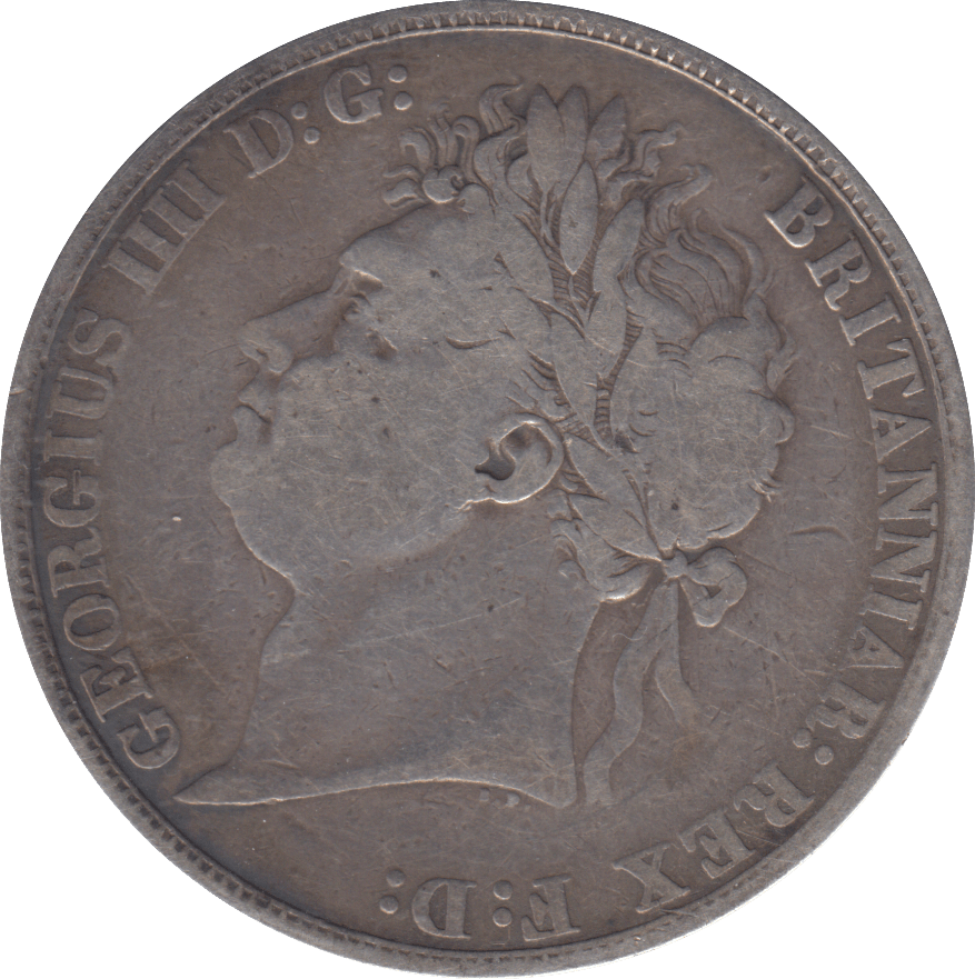 1821 CROWN ( FINE ) - CROWN - Cambridgeshire Coins