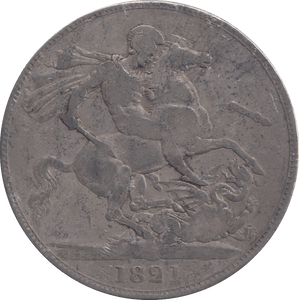 1821 CROWN ( FINE ) - CROWN - Cambridgeshire Coins