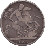 1821 CROWN ( FINE ) - CROWN - Cambridgeshire Coins