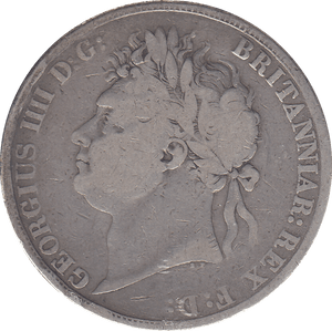 1821 CROWN ( FINE ) - CROWN - Cambridgeshire Coins