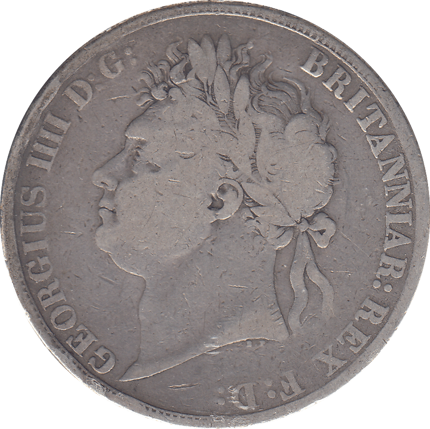 1821 CROWN ( FINE ) - CROWN - Cambridgeshire Coins
