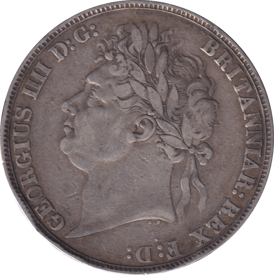 1821 CROWN ( FINE ) - FLORIN - Cambridgeshire Coins