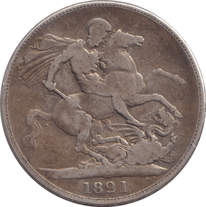 1821 CROWN ( FINE ) - WORLD COINS - Cambridgeshire Coins