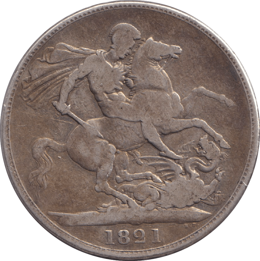 1821 CROWN ( FINE ) - WORLD COINS - Cambridgeshire Coins
