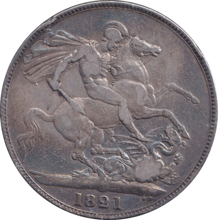 1821 CROWN ( GF ) - CROWN - Cambridgeshire Coins