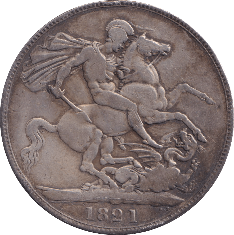 1821 CROWN ( GF ) - CROWN - Cambridgeshire Coins