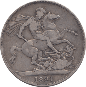 1821 CROWN ( GF ) - CROWN - Cambridgeshire Coins