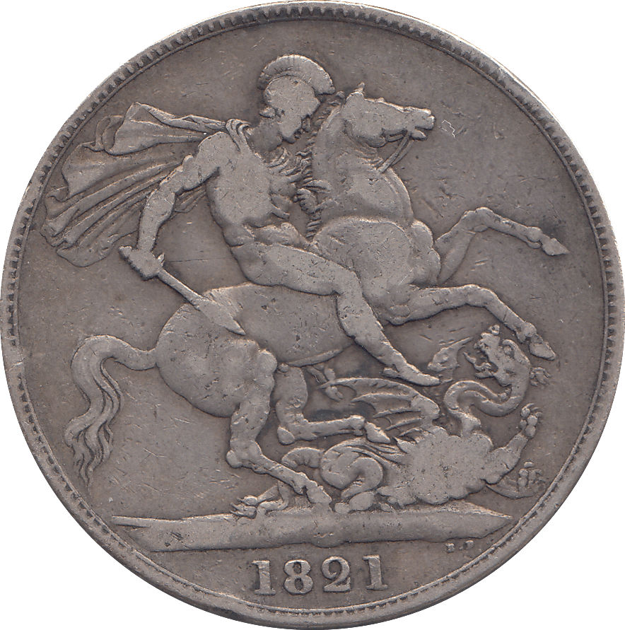 1821 CROWN ( GF ) - CROWN - Cambridgeshire Coins