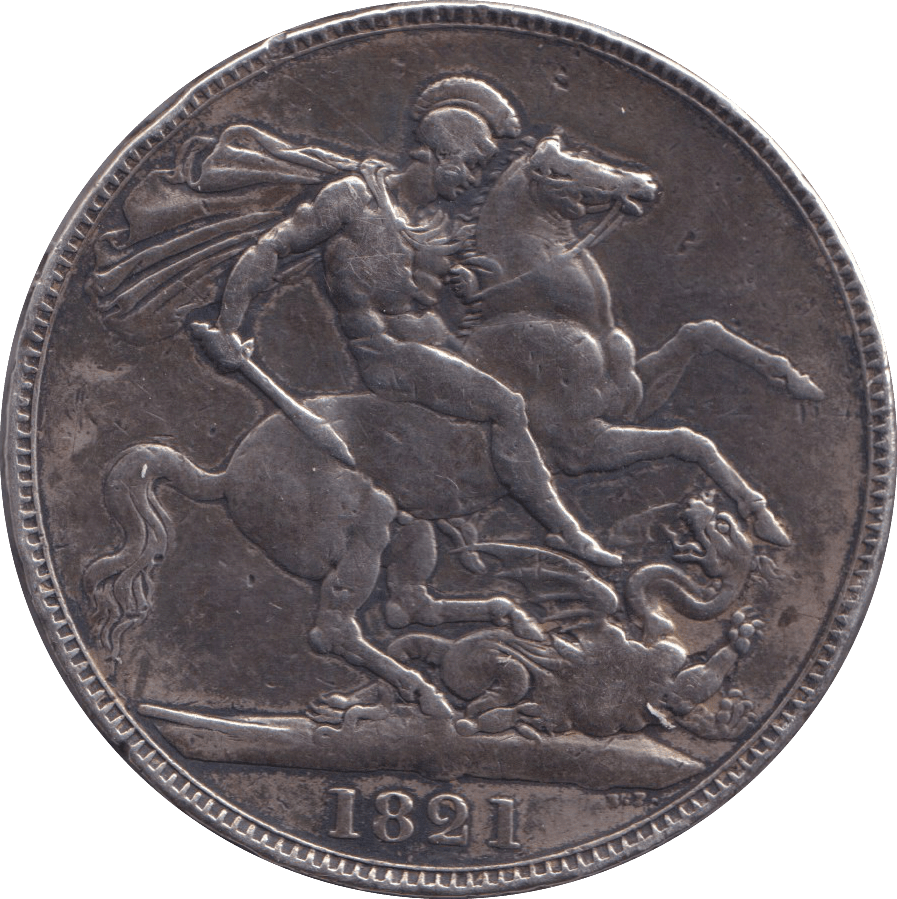 1821 CROWN ( GF ) - CROWN - Cambridgeshire Coins