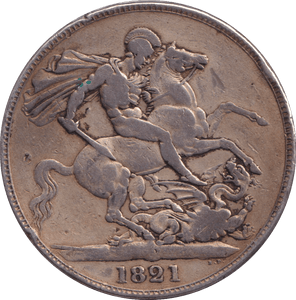 1821 CROWN ( GF ) - CROWN - Cambridgeshire Coins