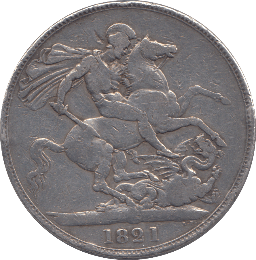 1821 CROWN ( GF ) - CROWN - Cambridgeshire Coins