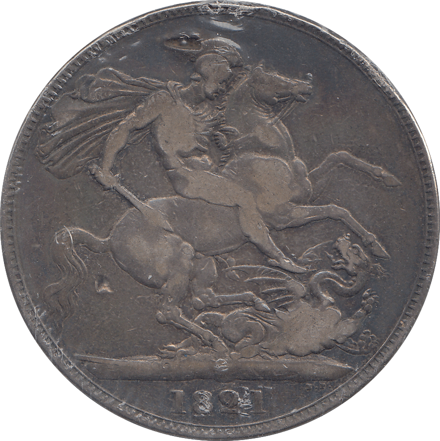 1821 CROWN ( GF ) - CROWN - Cambridgeshire Coins