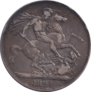 1821 CROWN ( GF ) - CROWN - Cambridgeshire Coins