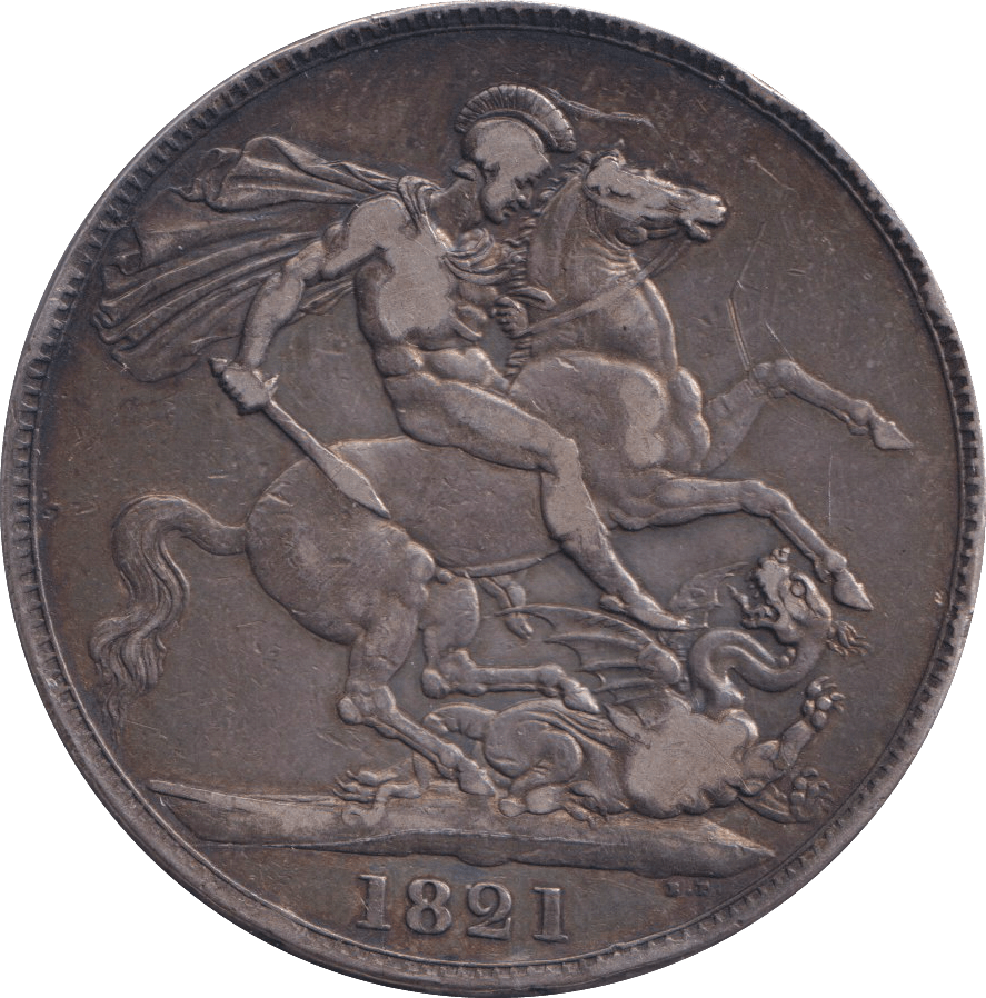 1821 CROWN ( GF ) - CROWN - Cambridgeshire Coins