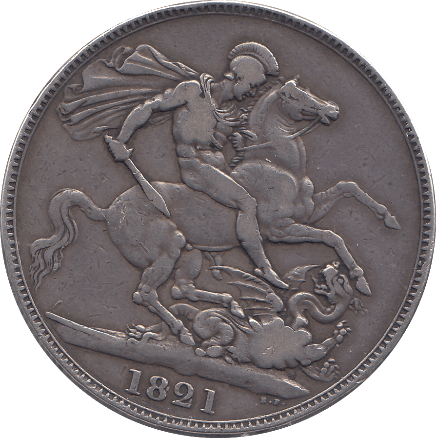 1821 CROWN ( GF ) - CROWN - Cambridgeshire Coins
