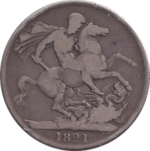 1821 CROWN ( NF ) - CROWN - Cambridgeshire Coins