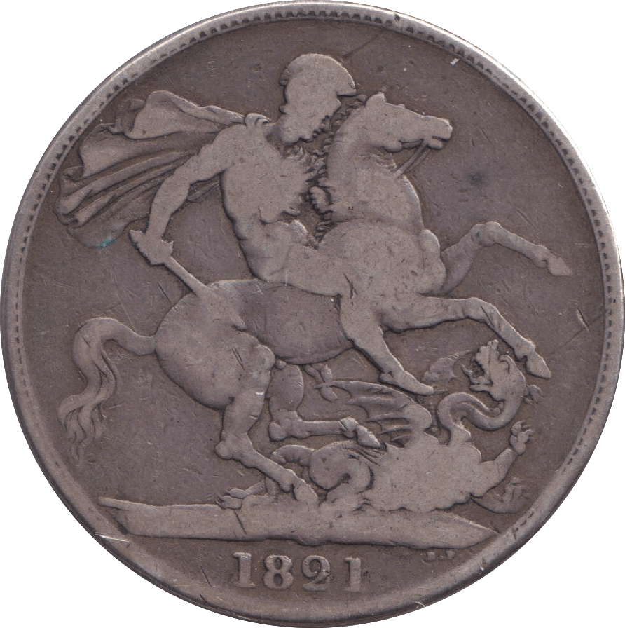 1821 CROWN ( NF ) - CROWN - Cambridgeshire Coins