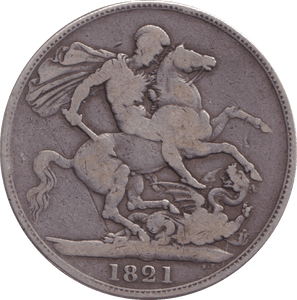 1821 CROWN ( NF ) - CROWN - Cambridgeshire Coins