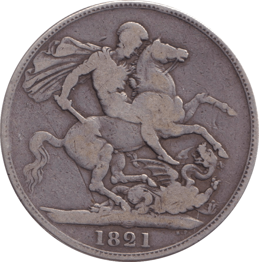 1821 CROWN ( NF ) - CROWN - Cambridgeshire Coins