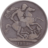 1821 CROWN ( NF ) - CROWN - Cambridgeshire Coins