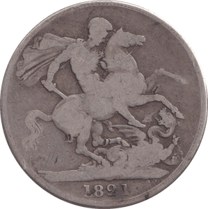 1821 CROWN ( NF ) - CROWN - Cambridgeshire Coins