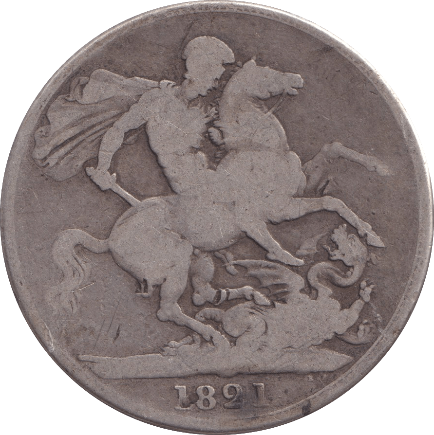1821 CROWN ( NF ) - CROWN - Cambridgeshire Coins